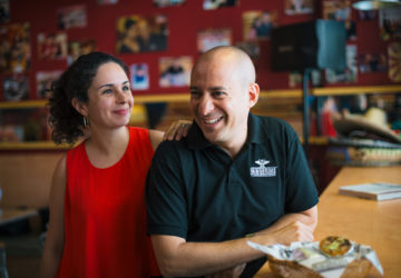 Restaurateur couple Ines Cabarrus-Habayeb and Elian Habayeb of Chihuahua Mexican Grill