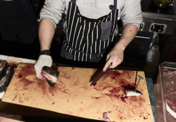 Bruce Ricketts at work