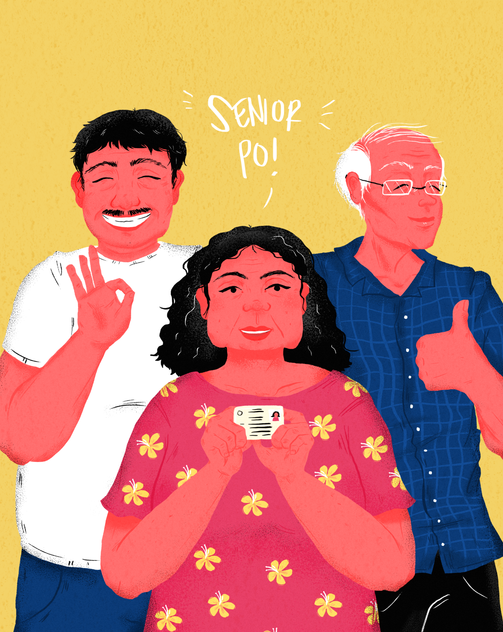 For dine-in services, senior citizen benefits should be applied to the separate meal with beverage of the senior citizen