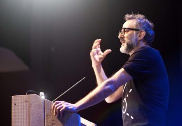 Italian chef Massimo Bottura will be teaching his classes in English