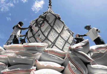 Rice supply inventory comes from three sources: beginning stock or surplus carried over from the previous year, local production, and imports