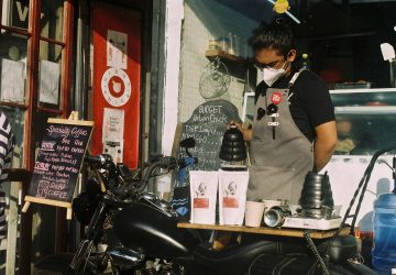 Sikap promotes local coffee on wheels