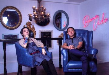 Alegria's executive chef and chief operating officer Charles Montanez and CEO Randy Salamat
