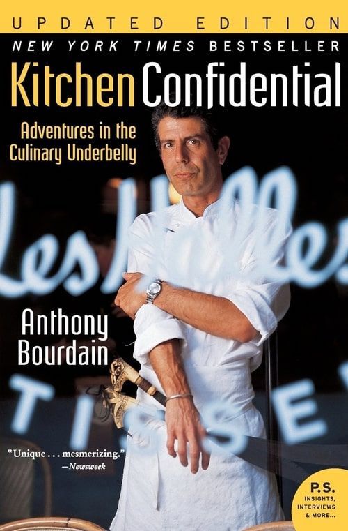 Kitchen Confidential may be the oldest book on this list, but it is a classic tale of inspiration