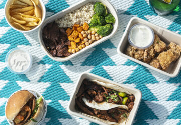 Green Bar makes everything in house including their plant-based meats to their buns