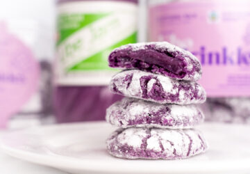 Everything Nice Cafe and Good Shepherd ube crinkles