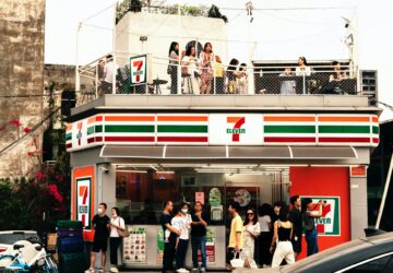 There are about 5,000 7-Eleven convenience stores worldwide