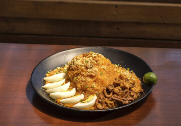 Little Quiapo's palabok for merienda
