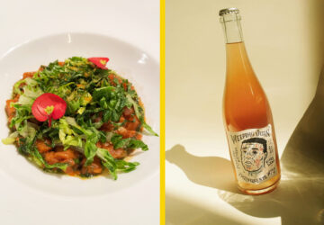 At the limited-time collaboration between Your Local and SomeLove, East Asian cuisine and natural wines get their well-deserved due