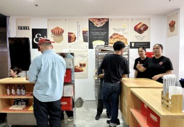 The Rebel and Yardstick pop-up at Greenbelt 3, which runs until June, puts on a show centered on coffee, croissants, and community