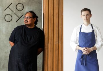 Toyo Eatery's Jordy Navarra and Daniel Calvert of Sézanne