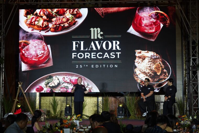 McCormick Chefs Tenten, Pix, and JB presenting the 25th Edition of McCormick’s Flavor Forecast at McCormick Culinary’s Together We Flavor 2025